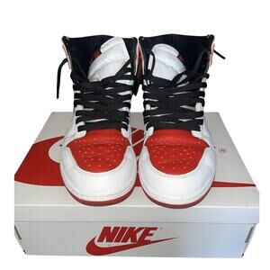 Nike Air Jordan 1 Retro High OG Heritage 555088-161 Mens Size 9 Red White